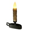Vickie Jean&#39;s Creations Flameless Taper Candle with Remote, Beautiful Primitive
