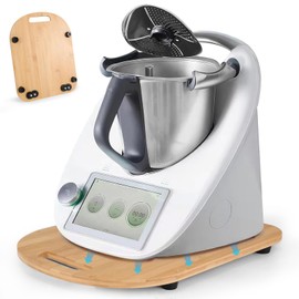 Sliding plate for Cuisinart multicooker Tm6 Tm5, sliding plate made of bamboo and wood, high-quality, easy to move without disturbing balance, stable thanks to vibration damping