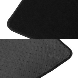 Unbranded Fit For 16-20 Kia Optima Sedan Black Floor Mats Car Carpet Nylon Front Rear 4PCS