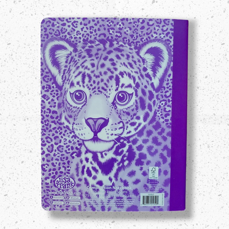 Lisa Frank Hunter the Leopard Composition Notebook – 2020 Edition