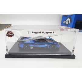 HOT WHEELS 2024 RLC EXCLUSIVE '21 SPECTRAFLAME BLUE PAGANI HUAYRA R REAL RIDERS