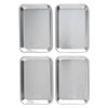 Nordic Ware Naturals Aluminum Half Sheet Pans, 4-pack