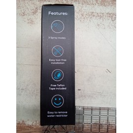 SparkPod 6" Luxury Handheld Shower Head Brushed Nickel New & Ships FREE