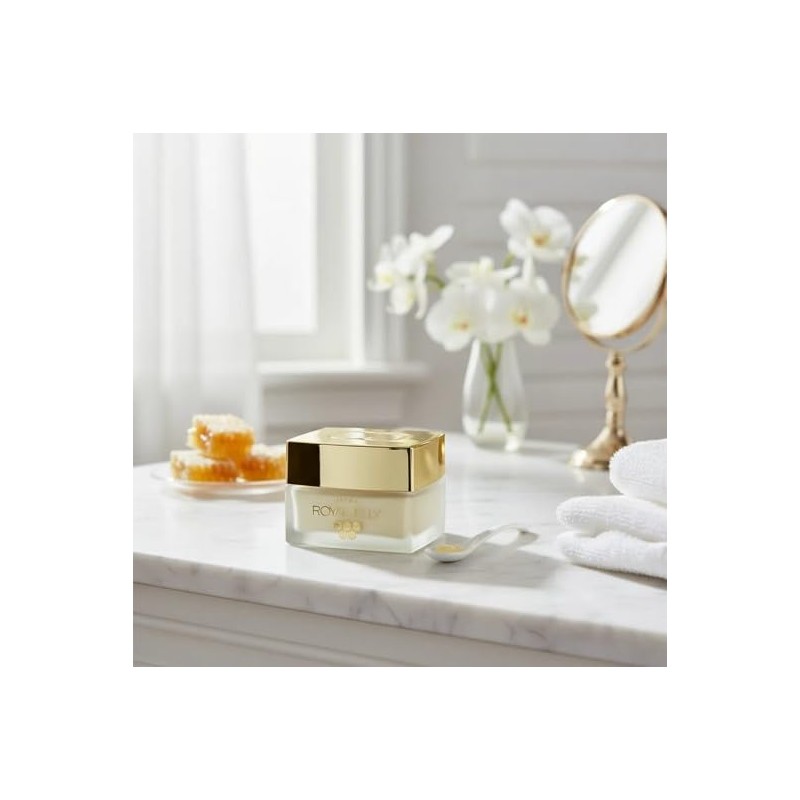 Crema facial hidratante con jalea real, hipoalergénica, para todo tipo