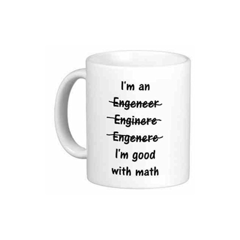 Top Banana Gifts Lustige Tasse I'm an Engineer, I'm Good