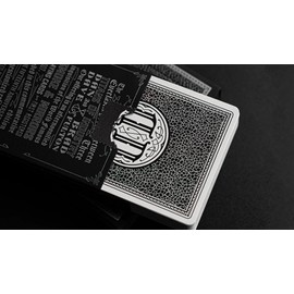 Murphy's Magic Supplies, Inc. Smoke & Mirrors x Fulton (Mirror-Black) Playing Cards by Dan & Dave
