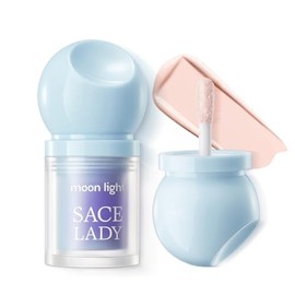 SACE LADY Maquillaje iluminador, iluminador líquido mezclable y duradero, natural 3D crema para rostro, ojos y labios (marfil mate, 0.13 onzas)