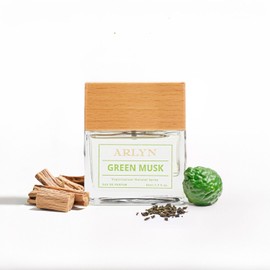ARLYN Green Musk Eau De Parfum Inspired by Creed's Silver Mountain W., Perfume for Men, Luxury Fragrance - Vegan, Cruelty-Free, and Eco-Conscious (1.7oz / 50ml)