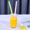 Reusable Silicone Drinking Straws Openable & Washable Silicone Straws Easy