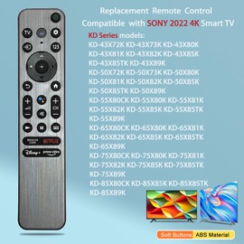 NPTWARCOT RMF-TX900U RMF-TX900B Voice Replacement Remote Control Compatible with Sony 2022 4Κ 8K HD TV XR KD Series TV