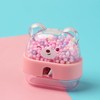 SHIDXIB 4Pcs Cute Bear Pencil Sharpener Single Sharpener Cute Stationery