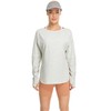 icyzone Women's Open Back Long Sleeve Crewneck Backless Athletic Tops