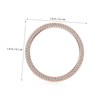 TEHAUX Rhinestone Watch Case Ring Protector for Watch Elegant Bling