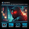 Sonero® 8K DisplayPort-Kabel 1.4, DisplayPort Stecker auf DisplayPort Stecker, 8K
