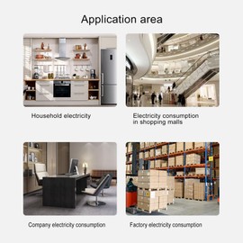 63A Dual Power Manual Transfer Switch 35mm DIN Rail Mount 2P Circuit Breaker Overload Protection Short Circuit for Recreational Vehicles Generators