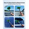 AstroAI Windshield Cleaner, Microfiber car Window Cleaner with 4 Reusable