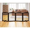 PAWLAND 96-inch Extra Wide Dog gate for The House, Doorway,