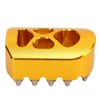 Motorcycle Gear Shifter Peg 360° Roating Anti Slip Golden Shift