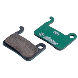 Sinter Disc Brake Pads - 001 Shimano A S2032 - Single Pair Metal Can Carded 2022: Green One Size