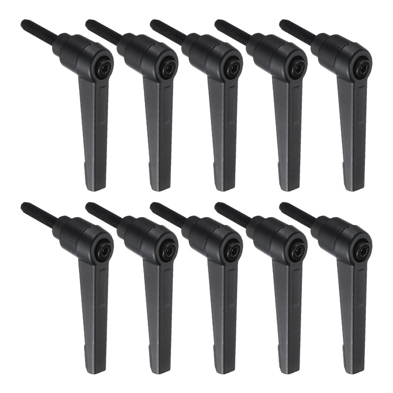 sourcing map 10pcs Lever Adjustable Handles M5 x 20mm Metric