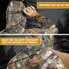 Quiet Hunting Suit Camouflage Clothes Clothing Gear Hoodie Jacket Pants
