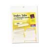 Avery 16230 Index Tabs W/Printable Inserts, 1-1/2-Inch L, 25/PK, Clear