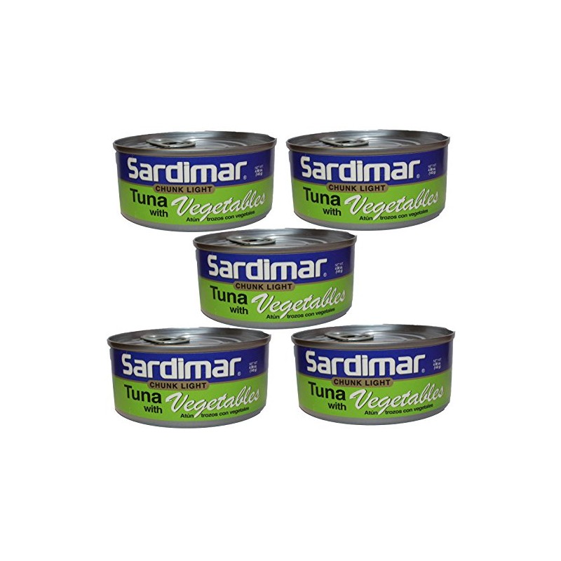 Sardimar Tuna Chuncks (Vegetables, 5)