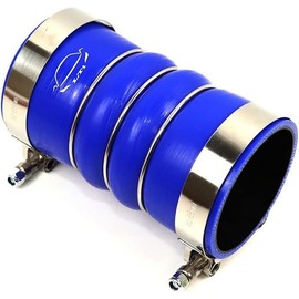 TMKOOL Heavy Duty Silicone Hose Boot Kit 4-Ply Reinforced High Temperature 3" ID Charger Air Cooler CAC Hose 6" Length With T Bolt Clamp (3.25",BLUE)