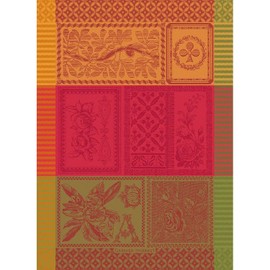 Garnier-Thiebaut 44254 Tea Towel Alliance Florale Automne 56 x 77 cm Cotton