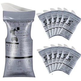 JNQYYH Pack of 12 disposable urine bags, 700 ml urine bags for on the go, emergency toilets for car, urinella for women, men, car jams, camping travel