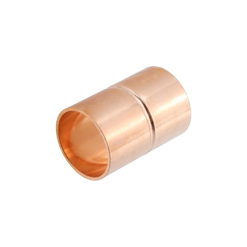 Semetall 3/4 Inch (19mm) Straight Coupling,Copper Pipe Fittings for HVAC