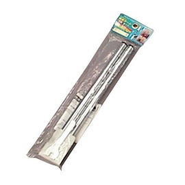 Iris Ohyama MM-30EPW Metal Mini Series Pole Diameter 0.7 inches (19 mm), Set of 2 Metal Mini Extension Poles, Height 13.4 inches (34 cm)