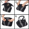 2 bolsas de arena ajustables para fitness pesado, portátil, ajustable,