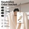 MYARO 12 Packs Vanilla Scented Sachets for Drawer and Closet,