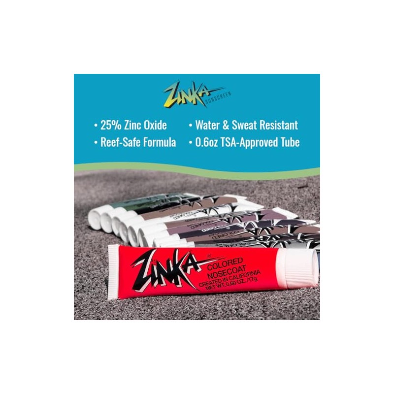Zinka - Protector solar de óxido de zinc de color