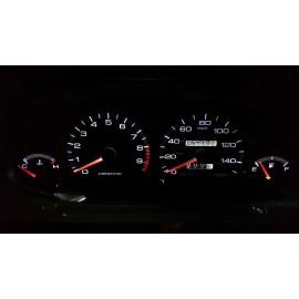 SevenLed LED KIT for 94-01 Acura Integra Gauge Cluster LED KIT  + license led bulb t10
