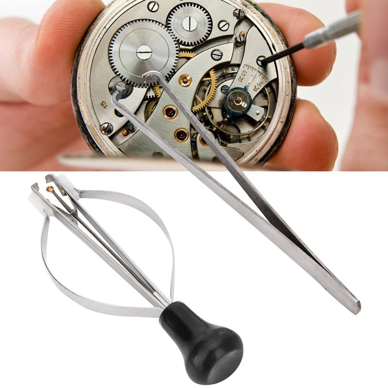 2Pcs Watch Hand Plunger Puller, Watch Hand Remover Watch Second