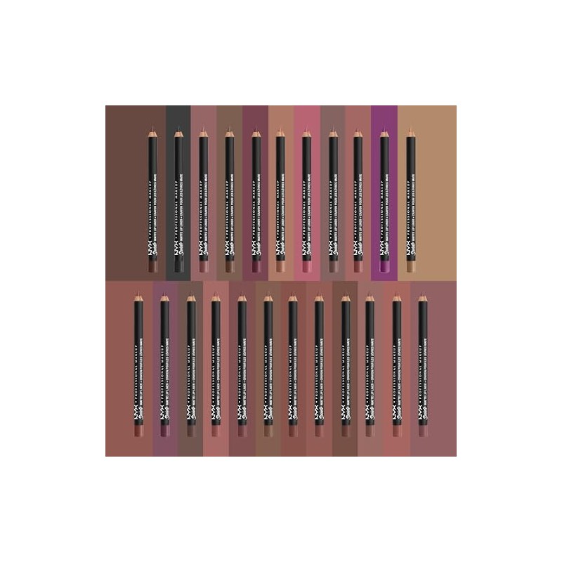 NYX Professional Makeup, Suede Matte, Lápiz delineador de labios, Tono