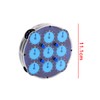 Nicear Magnetic Cube Clock Puzzle Double-Sided 3D Gear Mechanism Brain