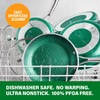 Granitestone Green Frying Pan with Ultra Nonstick Durable Mineral &