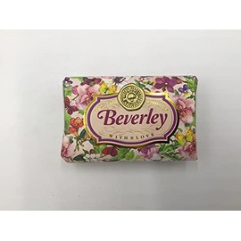Beverley - Gift Soap Bar For Her Birthday Rose Scent Mum Grandmother Cleanser Lather Present Girl