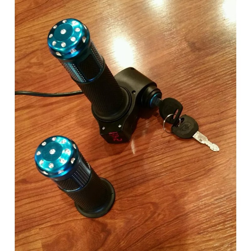 universal E Bike electric scooter 60v Throttle with Key Digital