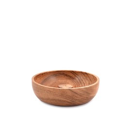 Samhita Acacia Wood Round Incense Stick Holder,Incense Burner, Ash Cather and Aromatherapy Ornament Home Décor (12.7cm x 12.7cm x 3.81cm)