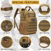 Tactical Backpack Cooler,Lunch for Men Adults Work with Handle，Soft Cooler