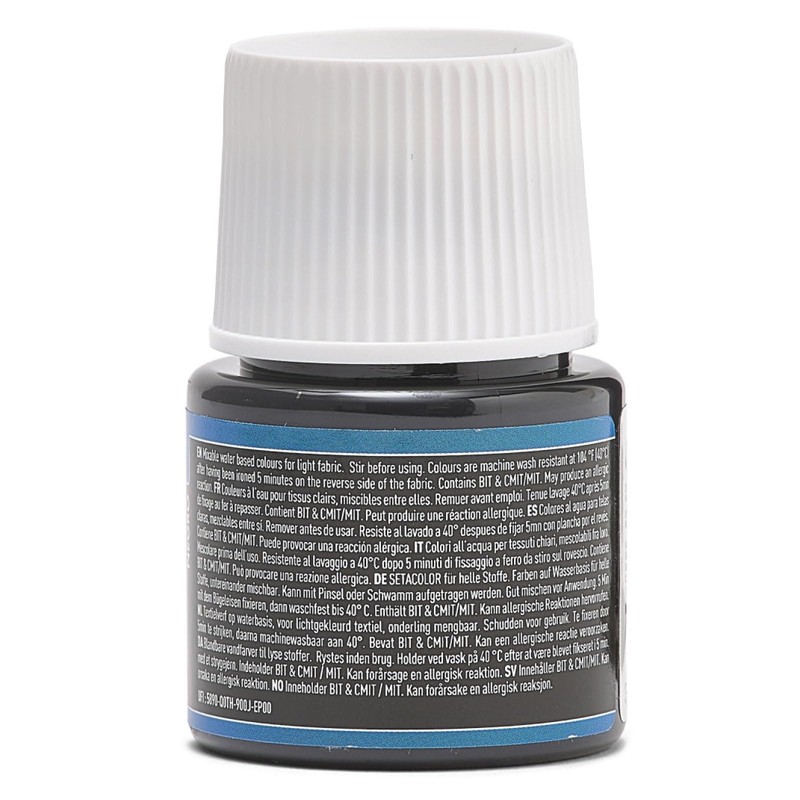 PEBEO 329-019 Setacolor Light Fabric Paint 45-Milliliter Bottle, Black,Black