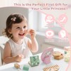 Masonbaby Wooden Makeup Toy Set Pretend Makeup for Toddlers 3-5