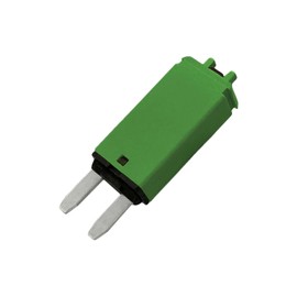 Mini ATM Manual Reset 30 Amp Circuit Breaker Fuse for Automotive Marine RV Car Truck Audio Battery Protection (T3) Manual Reset (30A, 1 Pack)