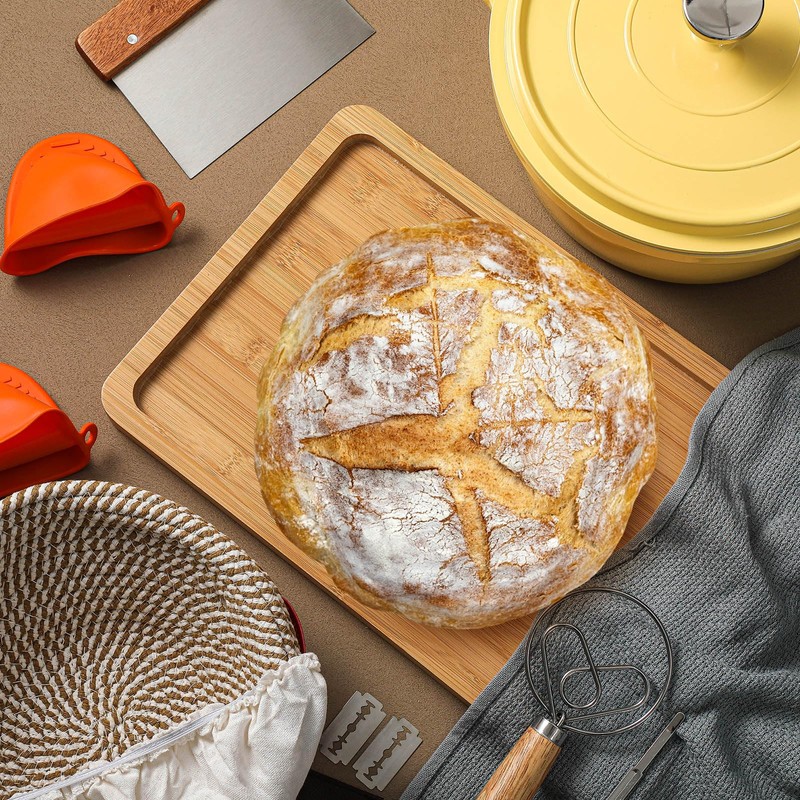 Honeydak 7 Pack Sourdough Bread Baking Supplies Kit Includes Dutch