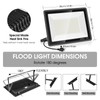 YANYCN 2 Pack 300W LED Flood Light Outdoor,2000W Equivalent 43500LM
