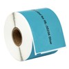 HOUSELABELS Compatible DYMO 30256 Blue Shipping Labels (2-5/16" x 4")